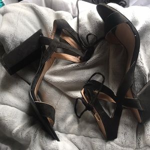 Black heels